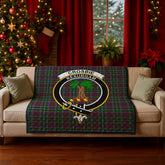 Crosbie Tartan Crest Quilt
